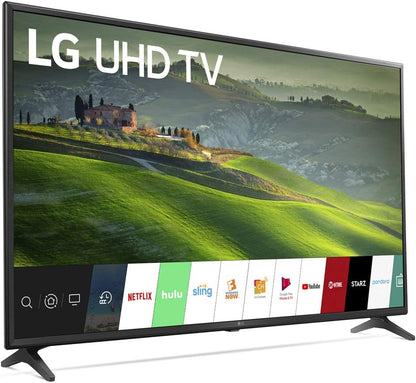 LG 60UM6900 60-inch 4K UHD Smart TV Bundle