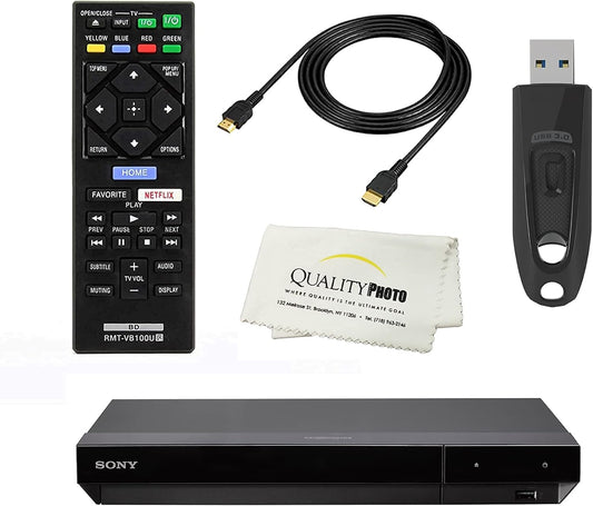 Sony UBP-X700 4K UHD Streaming Blu-ray Player Bundle