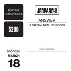 Sony Jeopardy! 2019 Day-to-Day Trivia Calendar