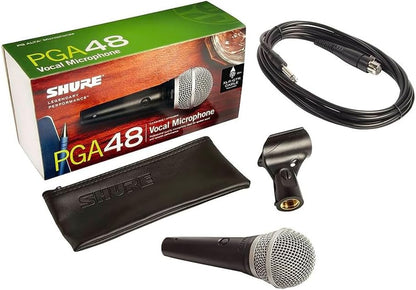 Shure PGA48-LC Dynamic Vocal Microphone - Cardioid XLR