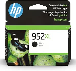 HP F6U19AN 952XL Black High-Yield Ink Cartridge — main product image
