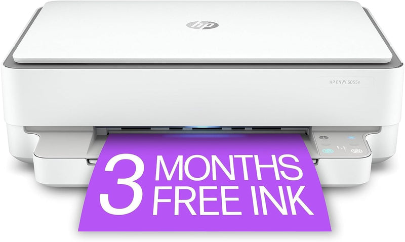 HP ENVY 6055e Renewed Wireless All-in-One Printer HP+ — main product image