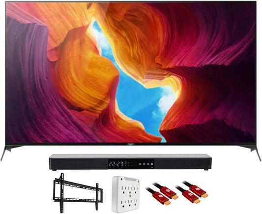 Sony E2SNXBR65X950H 65" 4K TV Soundbar Bundle