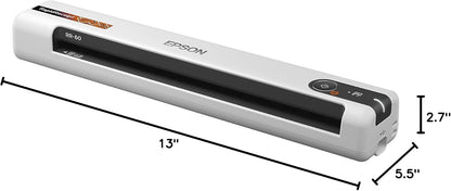 Epson B11B252204 RapidReceipt RR-60 Mobile Document Scanner