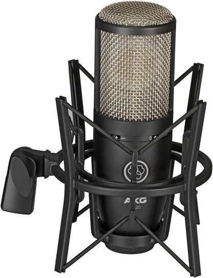 AKG P220 Studio Condenser Microphone Bundle - Large Diaphragm