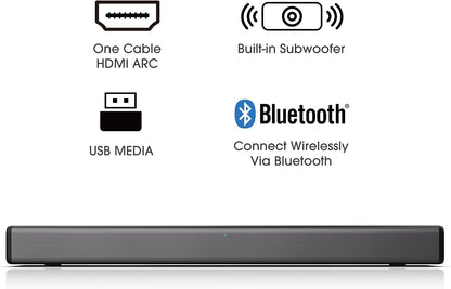 Hisense ULED 4K 55U6G TV & HS214 Sound Bar Bundle - Quantum Dot