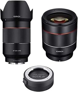 Rokinon Sony E AF 35mm f/1.4 Auto Focus Wide Angle Lens