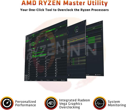 AMD 100-100000284BOX Ryzen 3 3100 CPU with Wraith Stealth Cooler