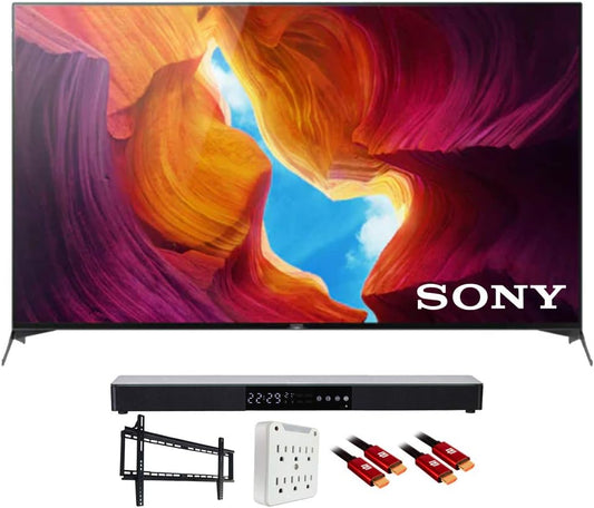 Sony XBR75X950H 75" 4K LED TV + Soundbar Bundle