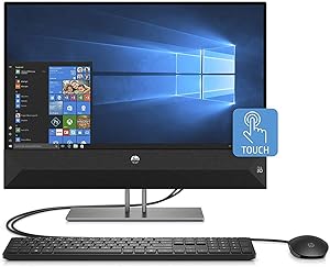 HP Pavilion 24 9th Gen Touchscreen All-in-One Desktop