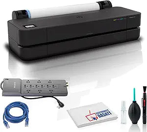 HP 5HB06A DesignJet T250 24-inch Wireless Plotter Bundle