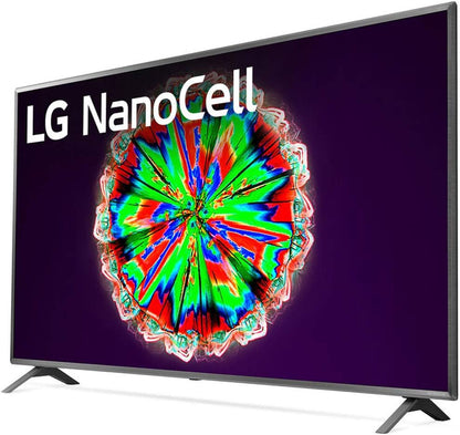 LG E9LG75NANO80 75-Inch 4K NanoCell Smart TV Bundle