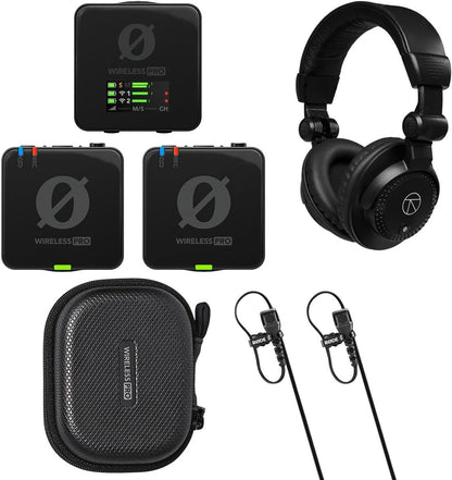 Rode Rode Wireless PRO 2-Person Wireless Mic System Bundle