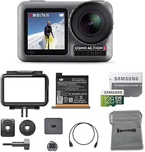 DJI Osmo Action - 4K Action Camera (128GB SD Card)
