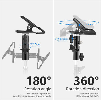 NEEWER 10100395 Heavy Duty Reflector Clamp Holder