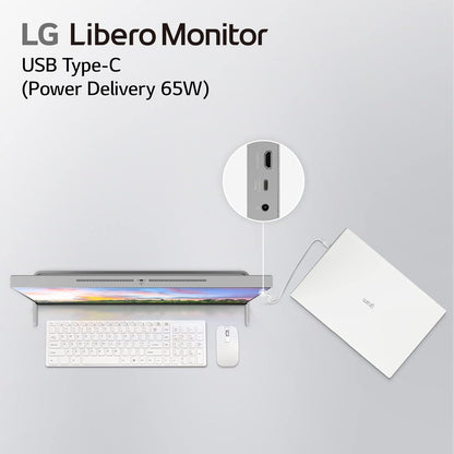 LG 27MQ70QC-S.AUS 27" QHD IPS Monitor with Webcam