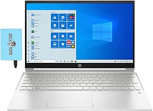 HP 9YF35AV-3206-226243 Pavilion 15 Ryzen 7 Laptop with Hub