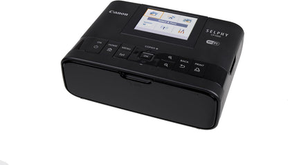 Canon CP1300 Photo Printer Bundle, Wireless Compact, Black