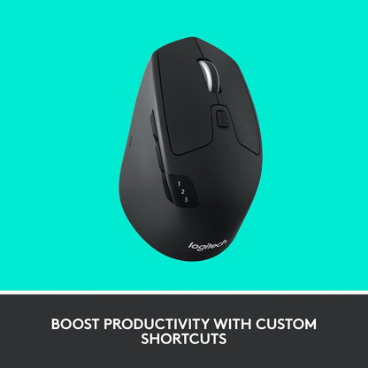 Logitech 910-006036 Triathlon Wireless Mouse: Multi-Device Bluetooth
