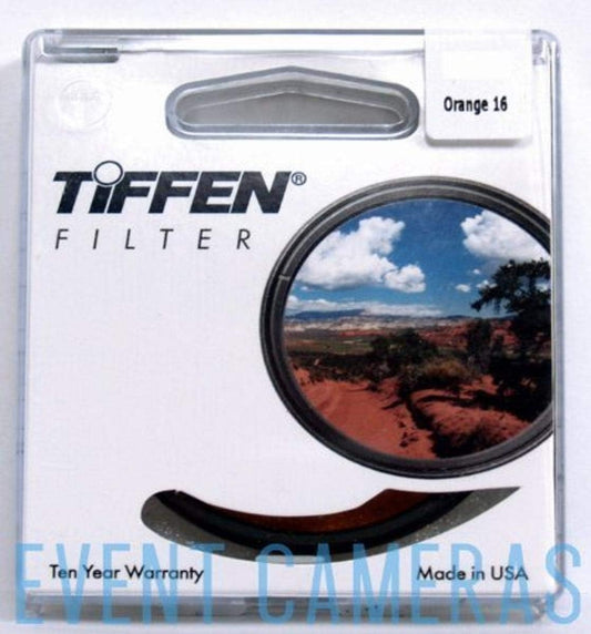 Tiffen 58OR16 58mm Orange Glass Filter