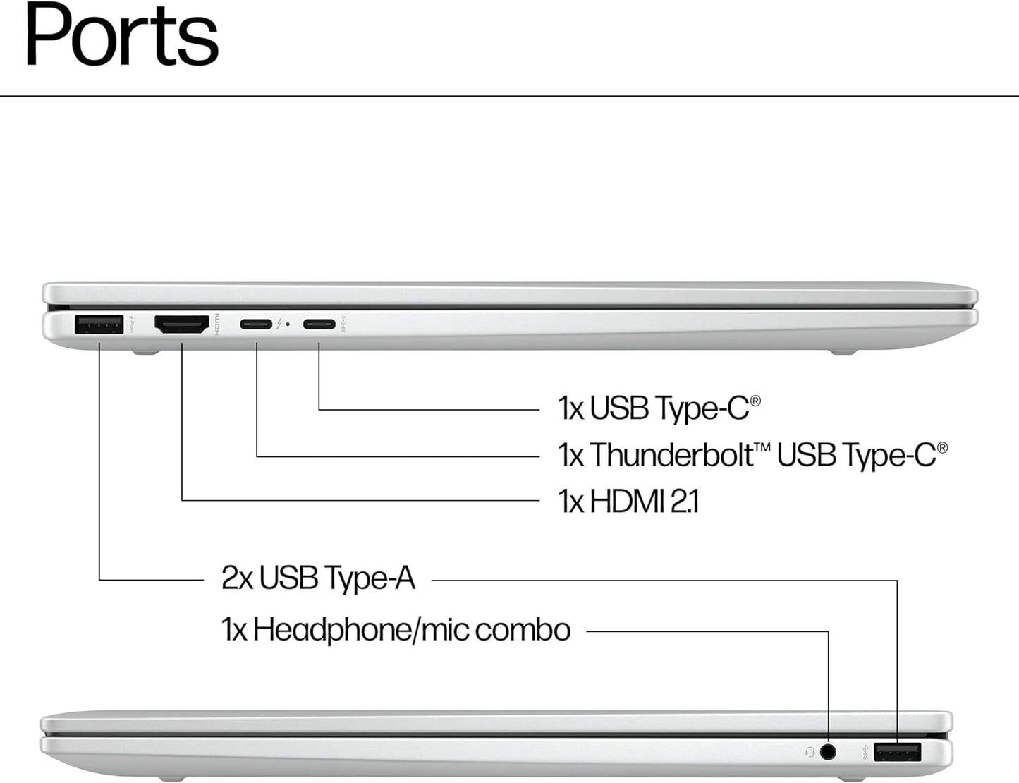 HP Envy x360 2-in-1 16" Touch Laptop Intel Ultra 5 1TB SSD