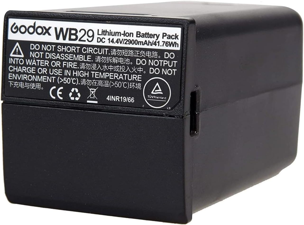 Godox WB29 Battery & UC29 Charger - AD200 Pro/AD300 Pro Flash