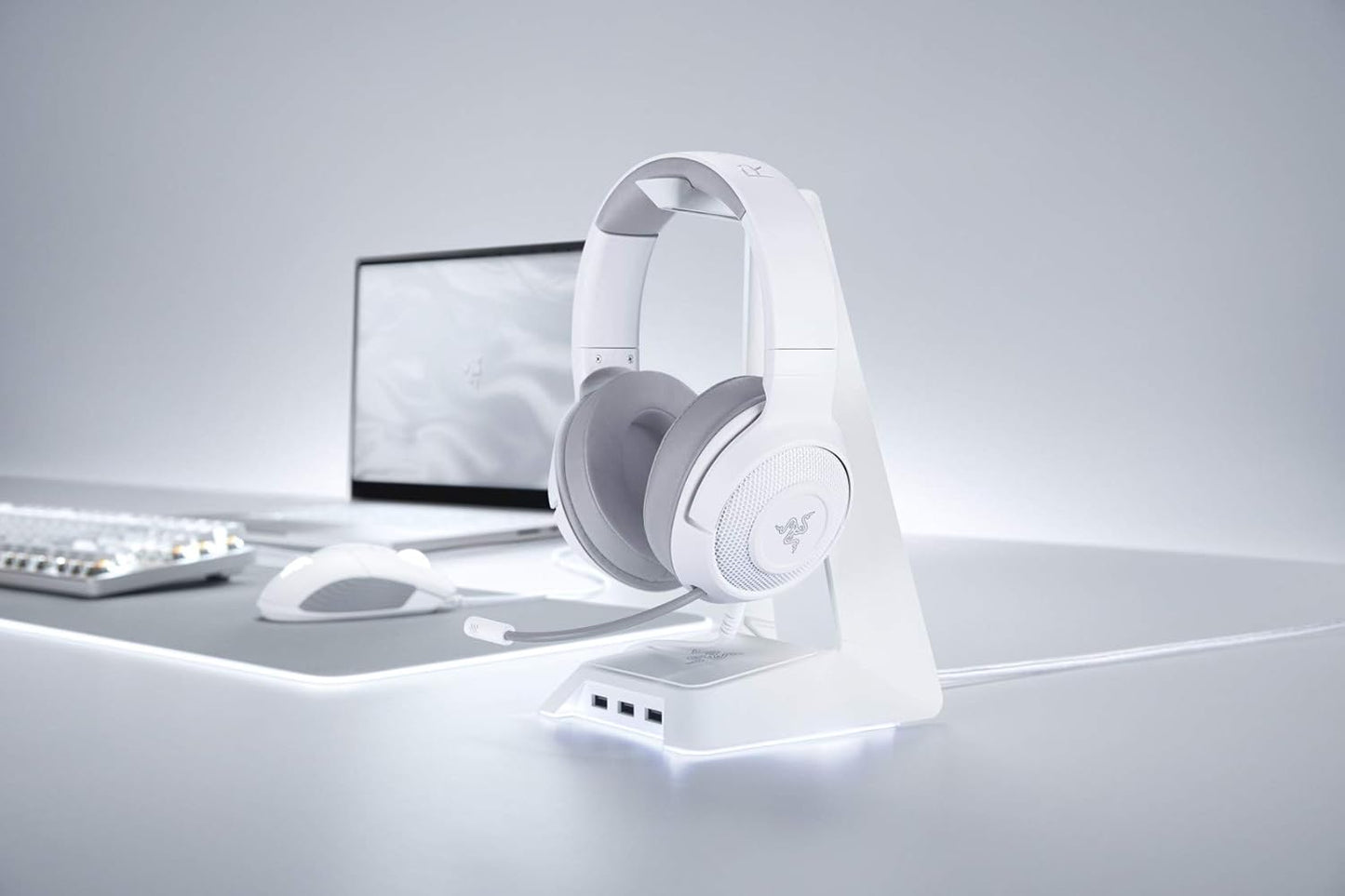 Razer RZ04-02890300-R3U1 Kraken X Mercury White Headset