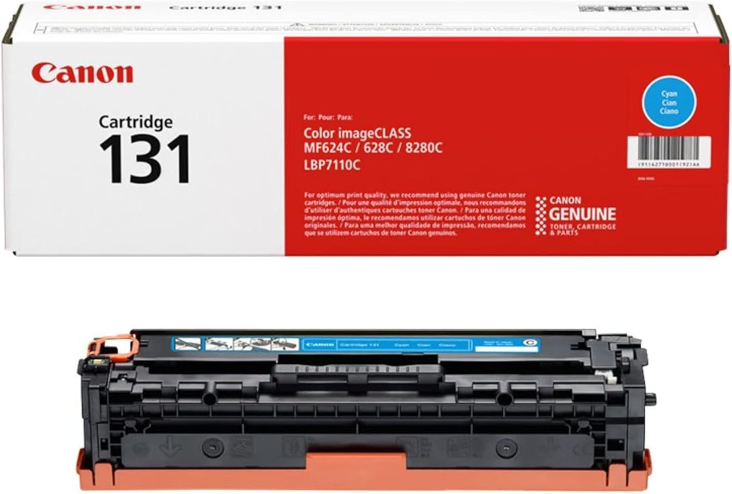 Canon 131 Cyan Toner Cartridge Standard Yield