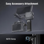 Neewer 10103729 Lightweight NATO Side Handle Cage Rig