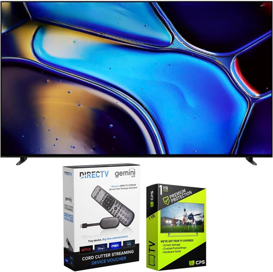 Sony E77SNK55XR80 55" OLED 4K TV Gemini Air Bundle