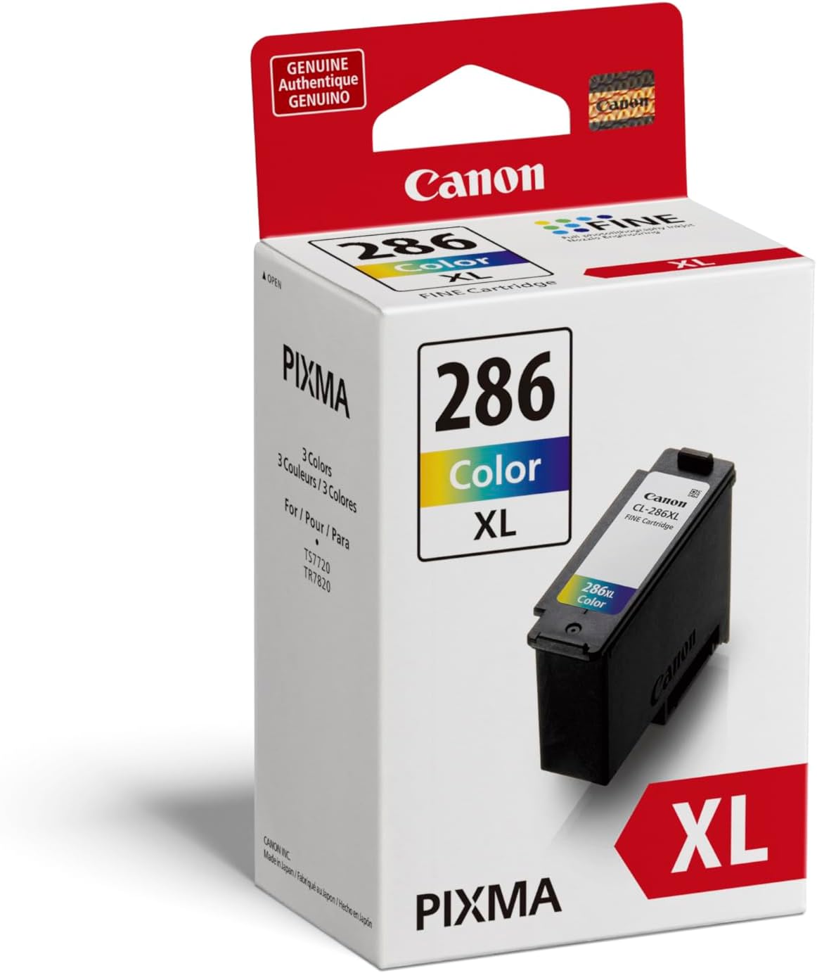 Canon 6216C001 CL-286 Color Ink Cartridge XL
