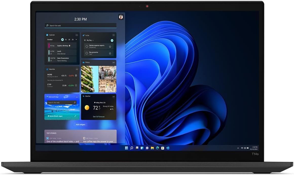 Lenovo 21F8004AUS ThinkPad T14s Gen 4 Ryzen 7 Touch Laptop