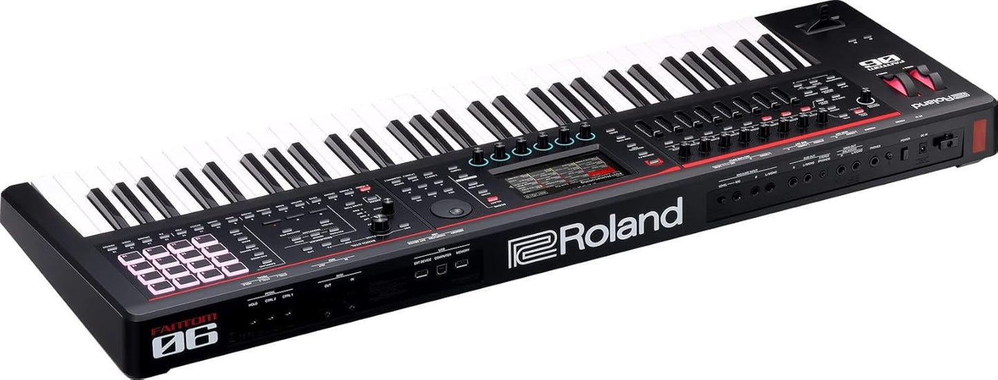 Roland AUS-FANTOM-06-COMBO-DLX Fantom-06 Keyboard Bundle