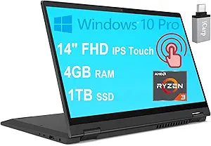 Lenovo Flex 5 14" 2-in-1 Laptop Ryzen 3 1TB SSD