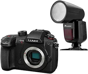Panasonic DC-GH5 II Lumix Mirrorless Camera Flash Bundle