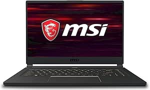 MSI Stealth 8SF-26372-R - i7 Laptop - 32GB/256GB SSD - RTX 2070 - Renewed