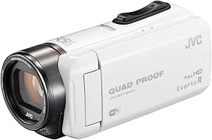 JVC GZ-RX600-W Everio R Camcorder Wi-Fi 64GB White