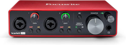 Focusrite AMS-SCARLETT-2I2-3G Scarlett 2i2 3rd Gen USB Audio Interface