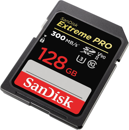 SanDisk SDSDXDK-128G-GN4IN 128GB Extreme PRO SDXC UHS-II Card