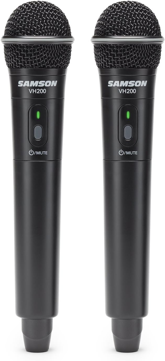 Samson SWS200HH C Stage 200 Dual Wireless Handheld Microphone System