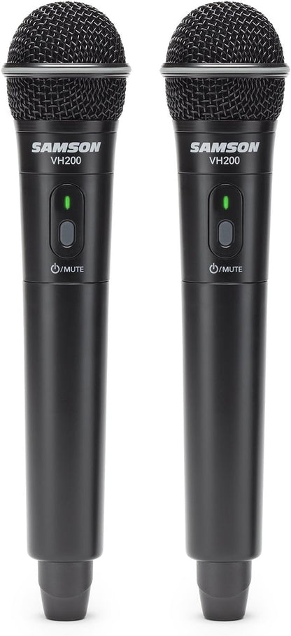 Samson SWS200HH C Stage 200 Dual Wireless Handheld Microphone System