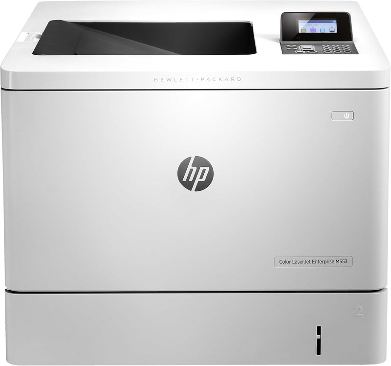 HP M553n LaserJet Enterprise Color Laser Printer — main product image