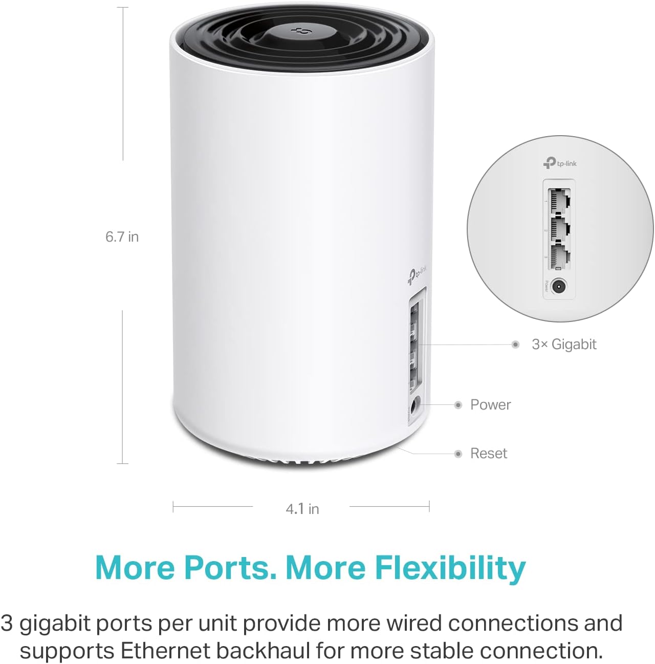 TP-Link Deco XE75(1-pack) AXE5400 WiFi 6E Mesh System