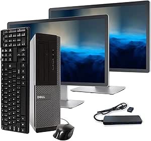 Dell OptiPlex Renewed Desktop PC i5 16GB 256GB SSD
