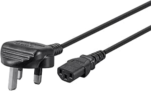 Monoprice 107691 UK Power Cord - 6 ft — main product image