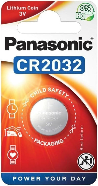 Panasonic CR2032 Key Fob Battery 2013-2023 Honda Accord