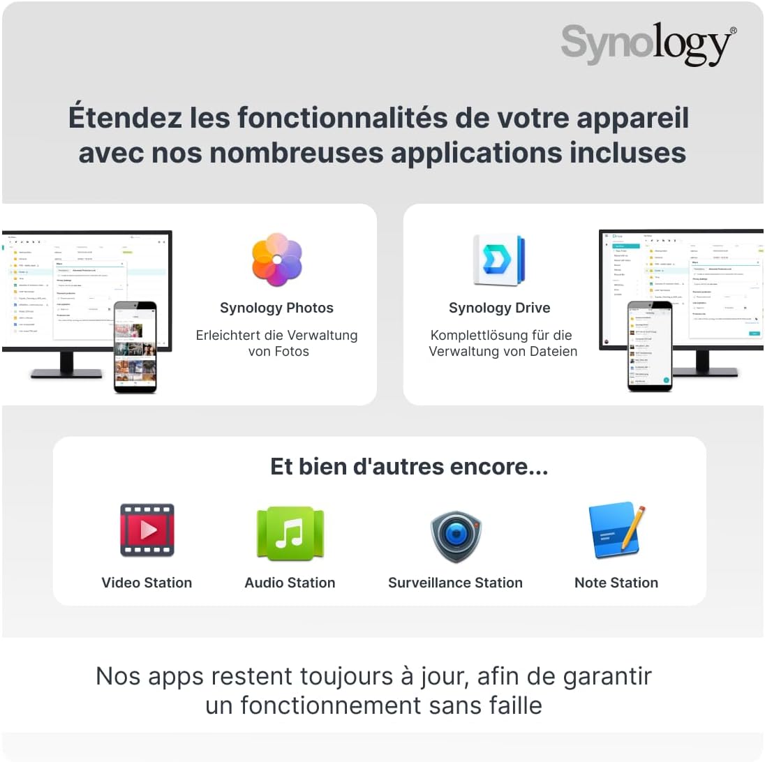 Synology DS223 DiskStation 2-Bay NAS