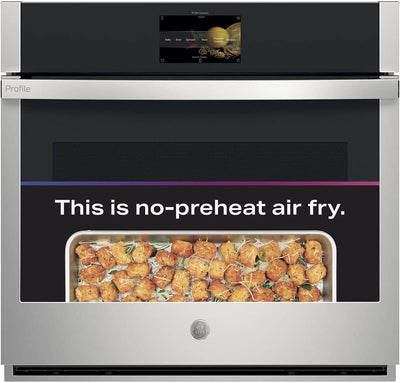 GE PTS7000SNSS 30" Convection Wall Oven with Air Fry