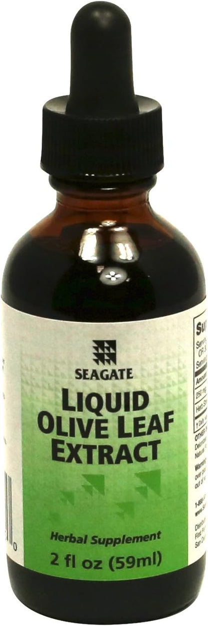 Seagate 00075-0 Olive Leaf Extract Liquid Raspberry Spearmint