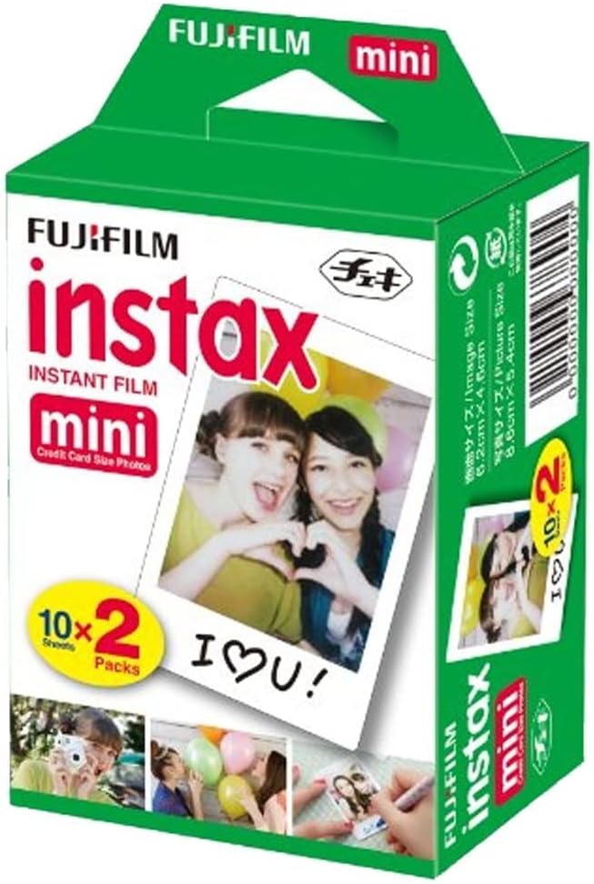 Fujifilm FUJIFILM INSTAX MINI Film Twin Pack Bundle